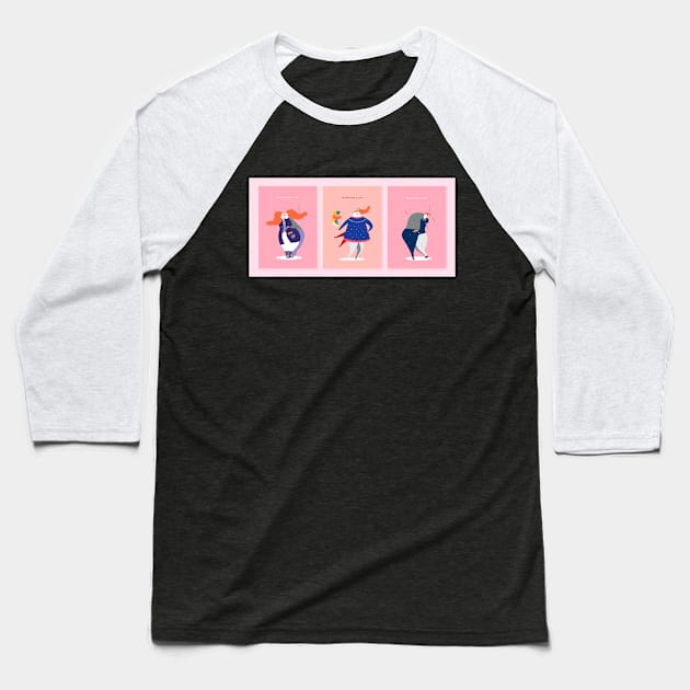 love lesbian Baseball T-Shirt by BlackPinckQueer